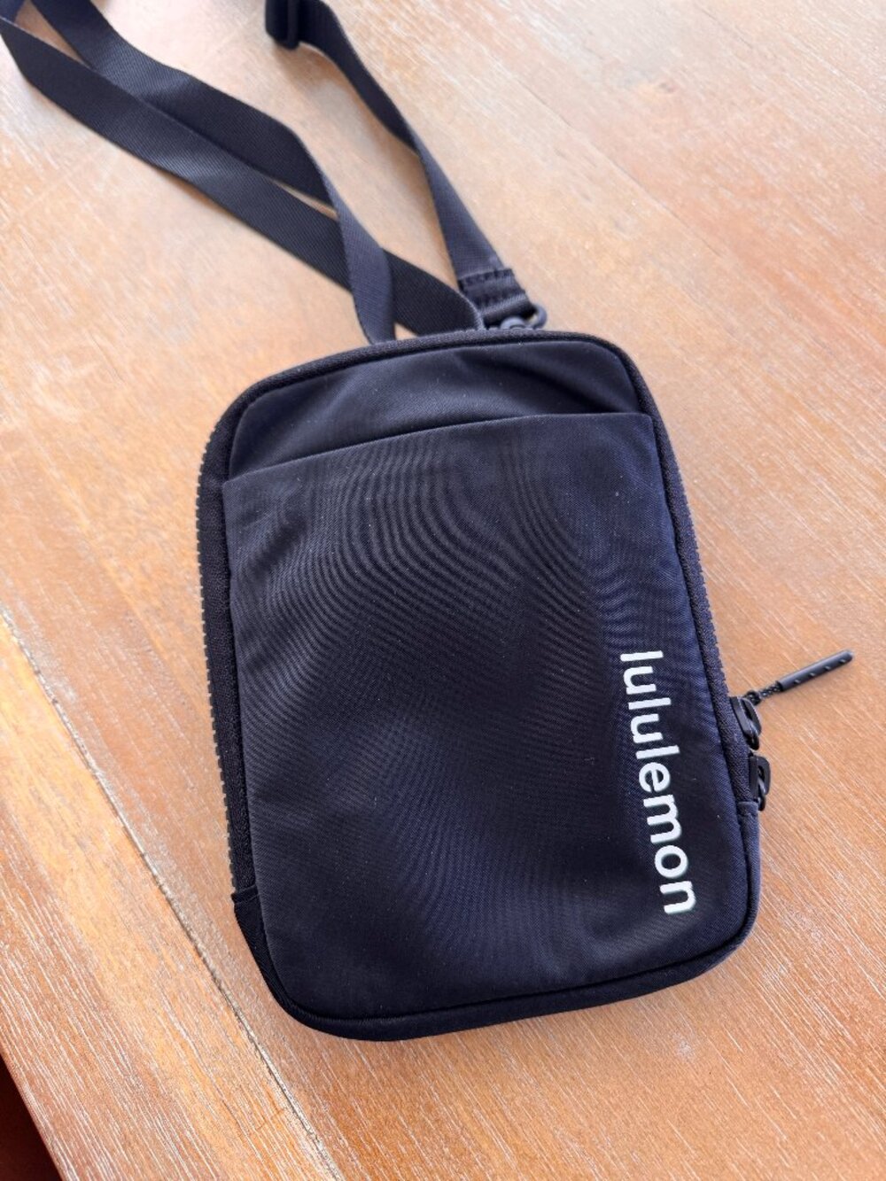 Lululemon Easy Access Crossbody Black Belt Bag